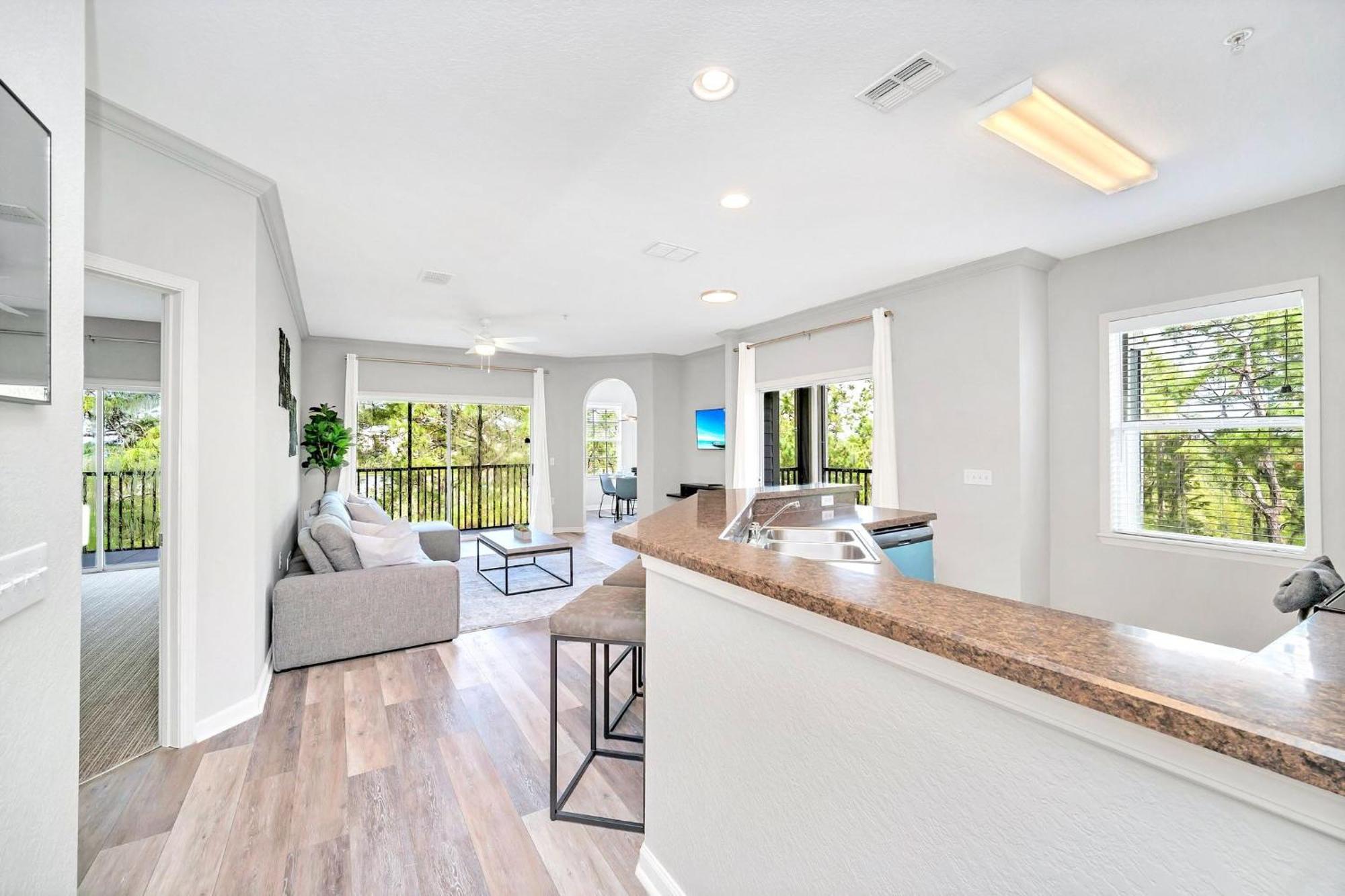 Near Disney - 3Br Condo - Games Pool & Sauna Orlando Exteriér fotografie